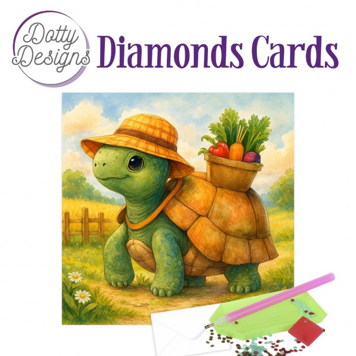 Dotty Design - Diamonds Cards - Schildpad