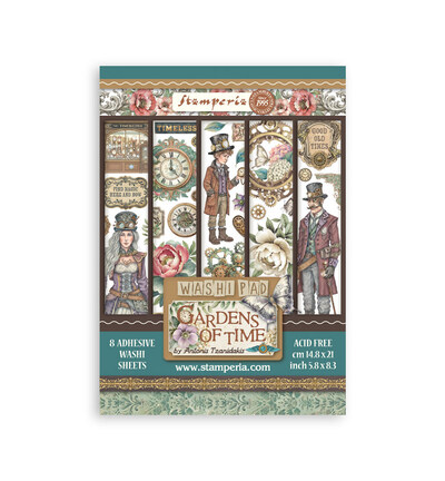 Stamperia - Gardens of Time - Washi Pad
