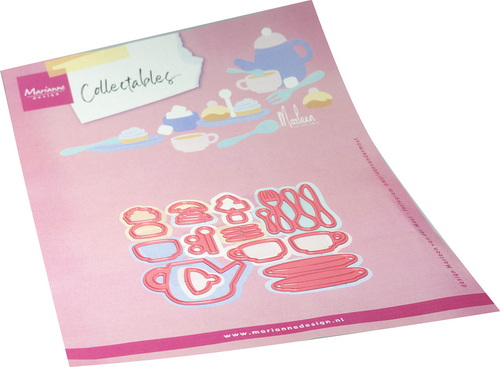 Marianne Design - Collectables Tea Set by Marleen