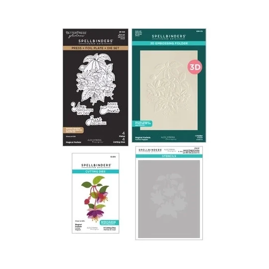 Spellbinders - I want it all - Magical Fuchsia Collection Bundle
