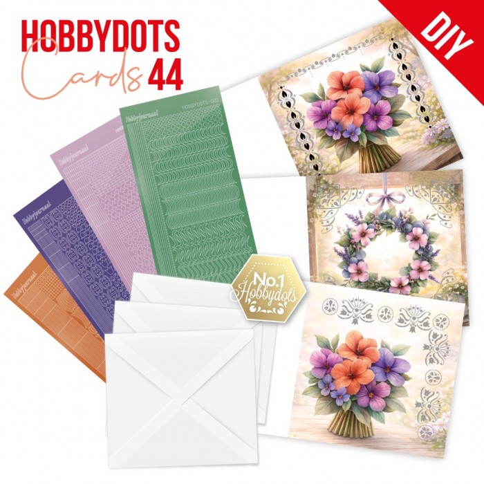 Hobbydots Cards 44 - Sunny Garden Florals
