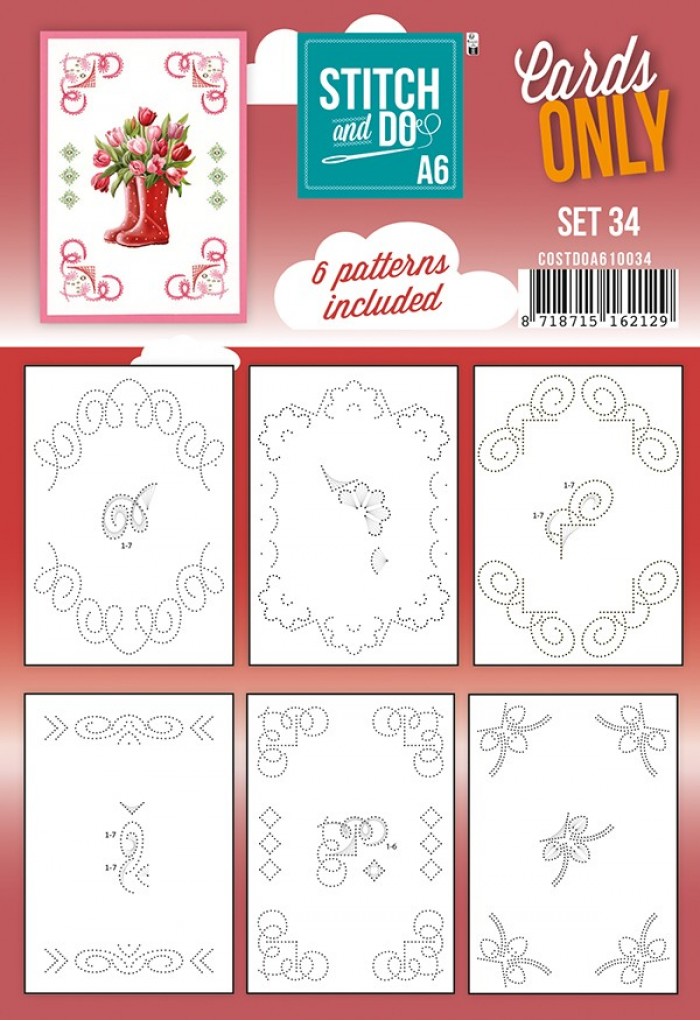 Stitch and DO A6 - Cards Only set 34
