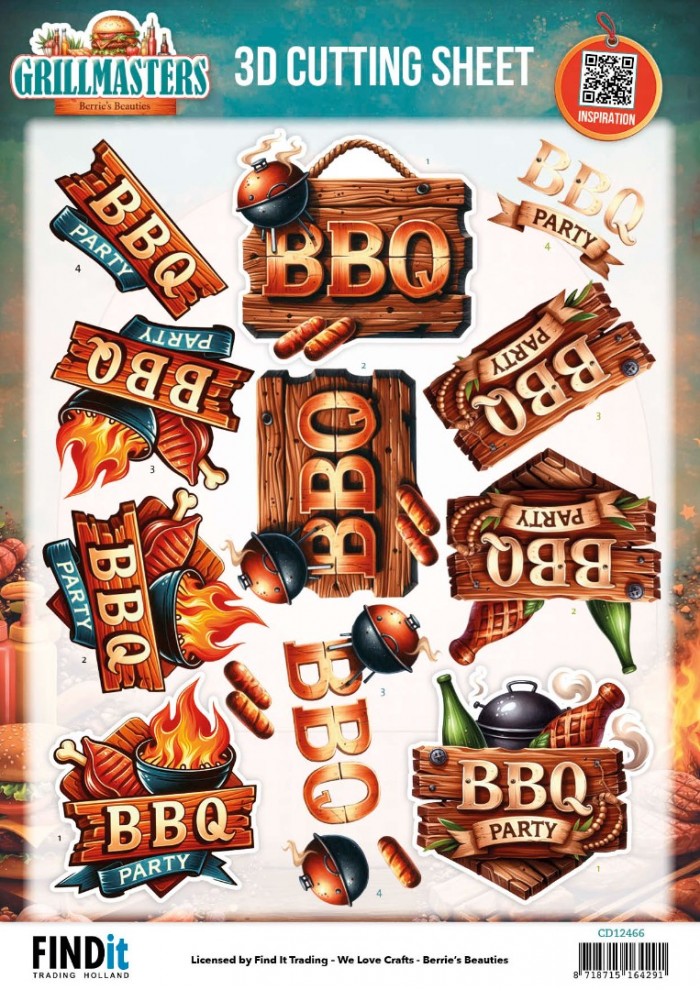 Berries Beauties - Grillmasters - 3D knipvel - Backyard Feast