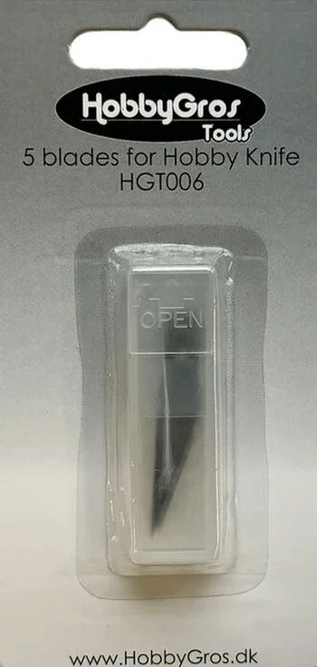 Hobbygros 5 st reservemessen voor hobby knife