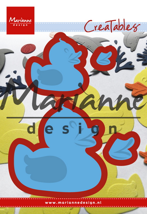 Marianne Design - Actiemal Creatables stencil Rubber duck
