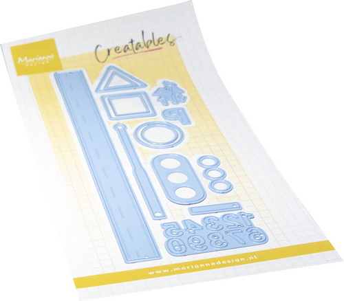 Marianne Design Creatables stencil Traffic