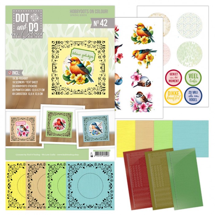Dot and Colour 42 - Spring Birds 