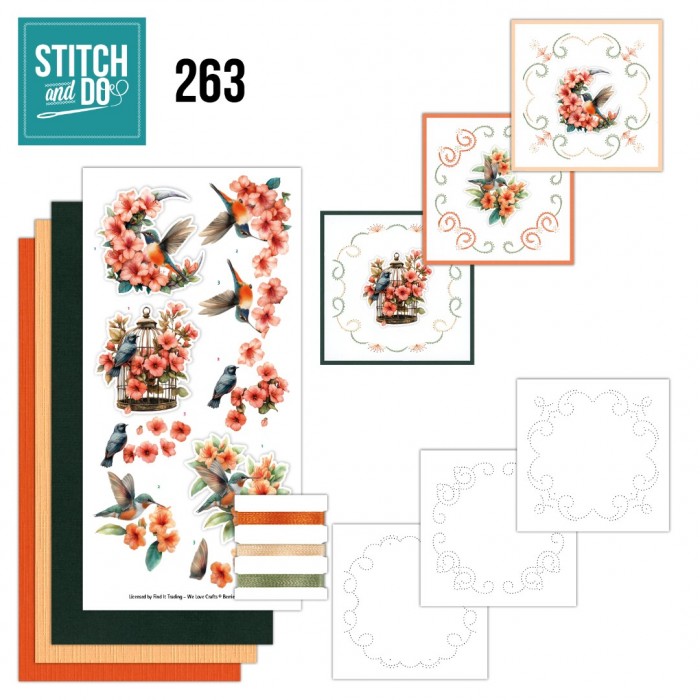 Stitch and Do 263 - Berries Beauties - Blooming Harmony