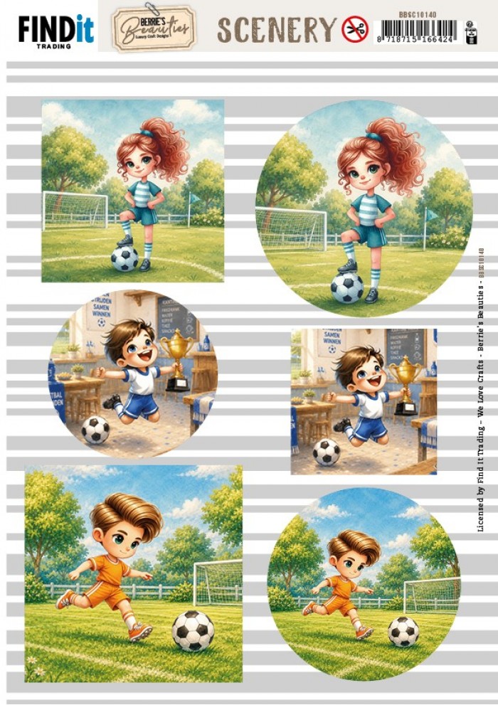 Berries Beauties - Football Champions - Scenery Push Out