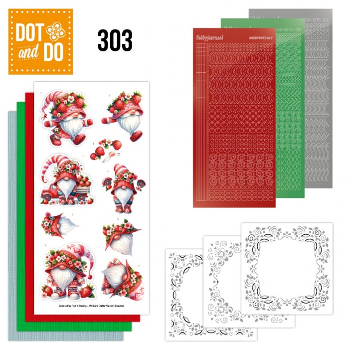 Dot and Do 303 - Berries Beauties - Happy gnomes
