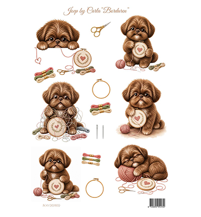 Joep by Carla - decoupage Borduren