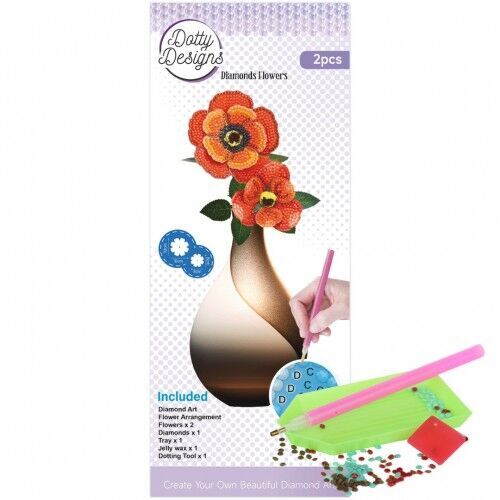 Dotty Designs - Diamonds Flowers 