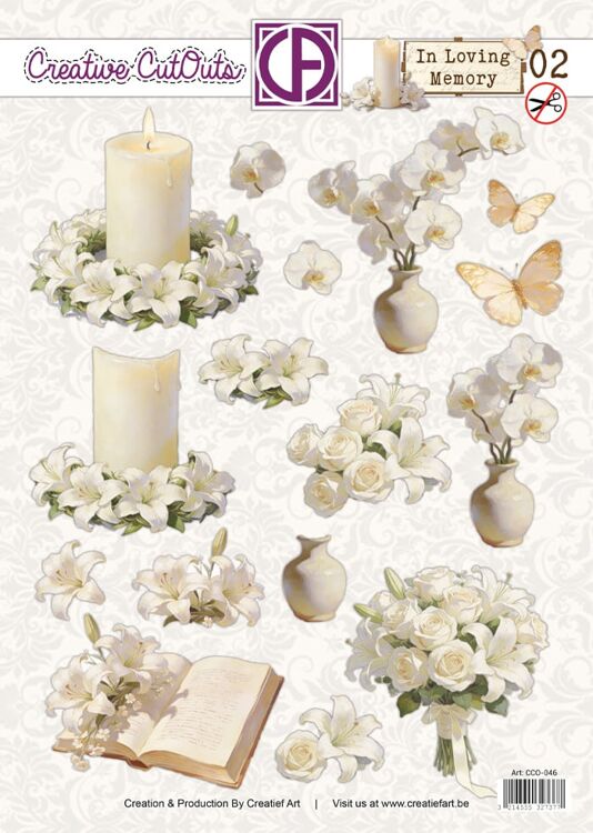 Creatief Art - Uitdrukvellen - in loving memory 02