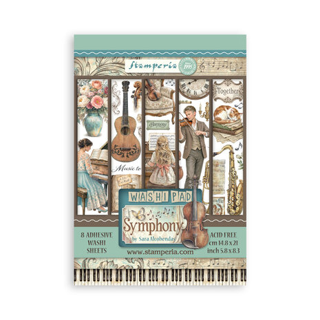 Stamperia - Symphony - Washi Pad