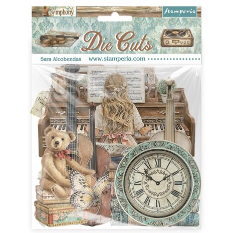 Stamperia - Symphony - Die Cuts 