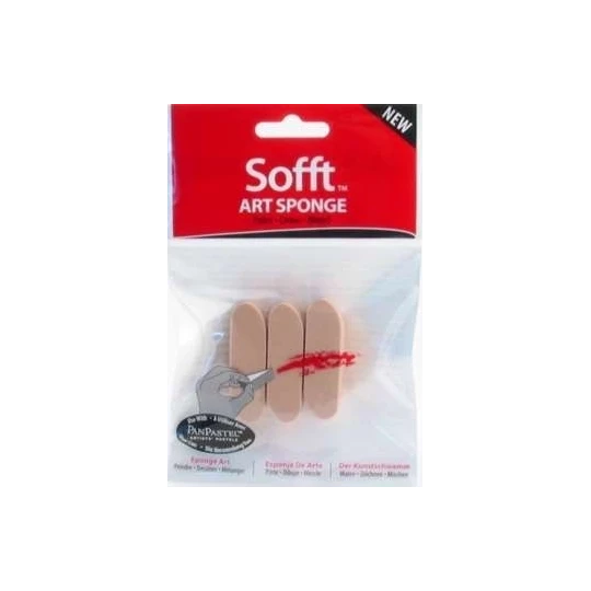 Pan pastel - Soft Tool Art Sponge Bar Round