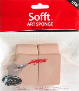 Pan pastel - Soft Tool Art Sponge Angle Flat