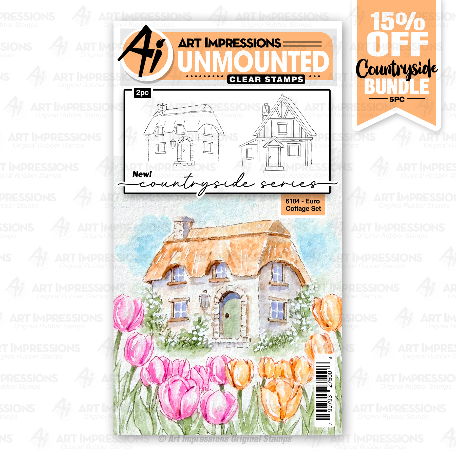 Art Impressions - Euro Cottage Set 6184