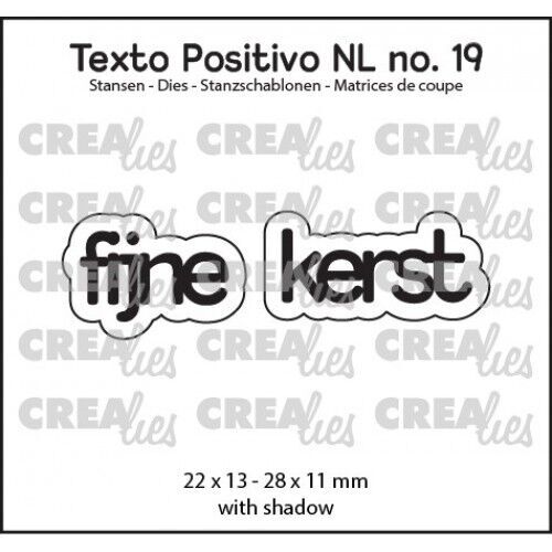 Crealies - fijne kerst 19