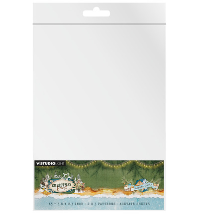 Studio Light - Christmas Forest - Acetate Sheets