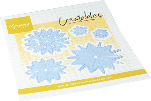 Marianne Design - Creatables stencil Sparkling stars ( set)