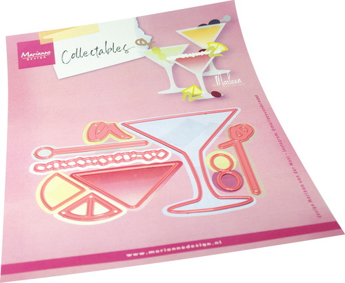 Marianne Design - Collectbles  Martini glas by Marleen