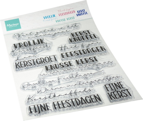 Marianne Design - Clear Stamp Lieve Kerstgroet