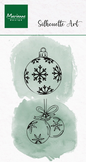 Marianne Design - Clear Stamp Silhoutte Art - Ornaments