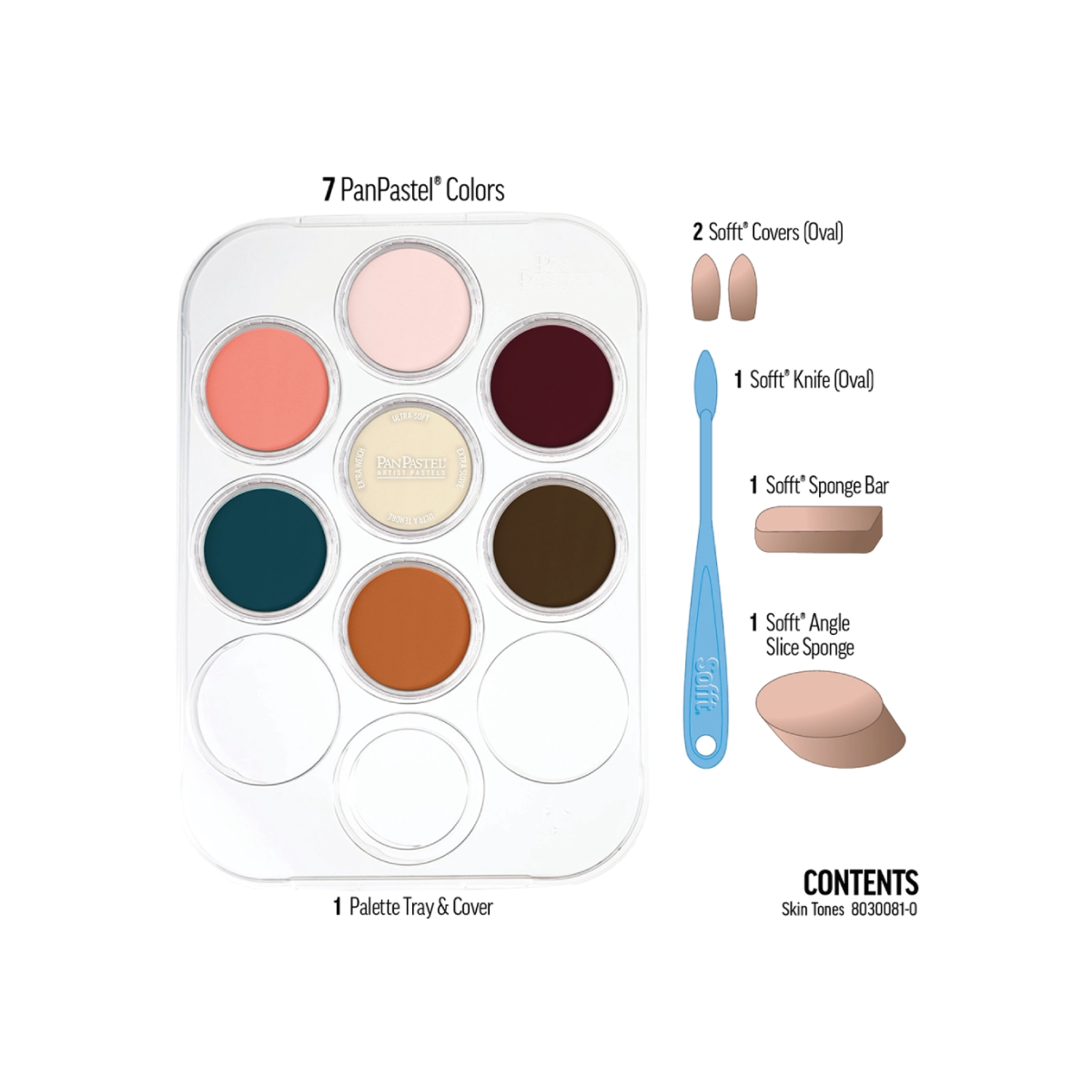 Pan Pastel - Skin Jones Starter Kit ( 7 ) 
