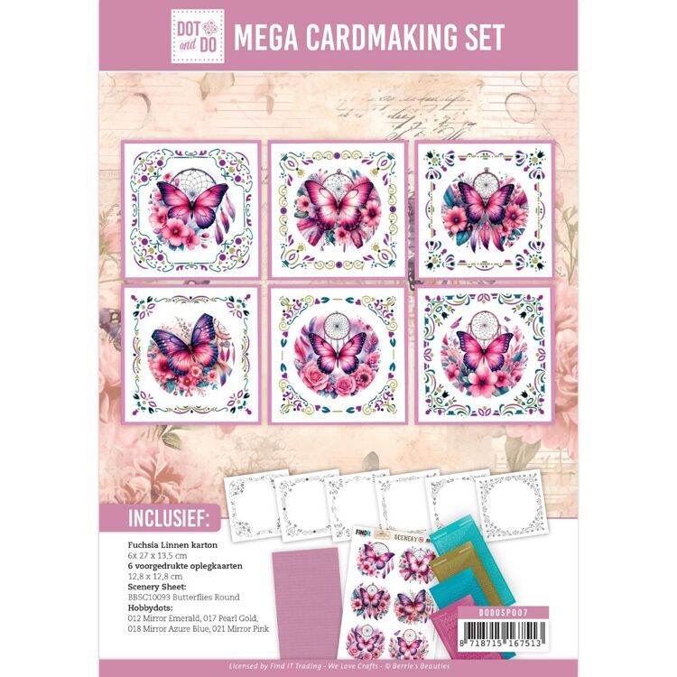 Berries Beauties - Dot and Do - Mega Cardmaking Set 