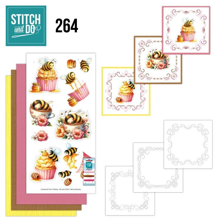 Stitch and Do 264- Sweet Honey Bees