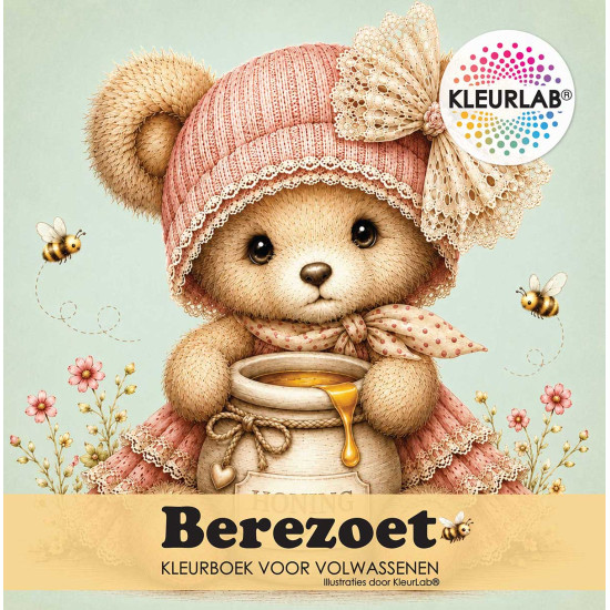 Kleurlab - kleurboek voor volwassenen - Berezoet