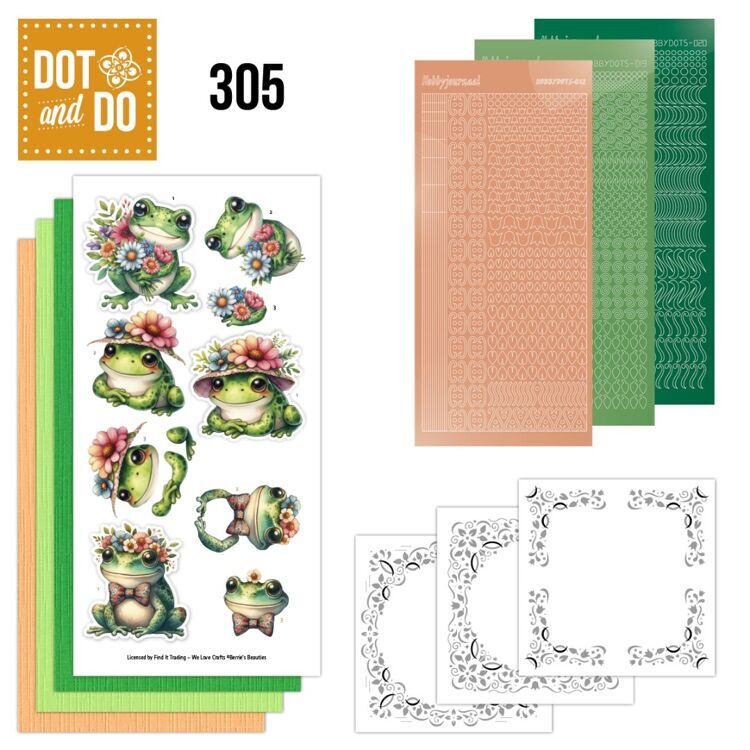 Dot and Do nr 305 - Berries Beauties Joyful Hoppers
