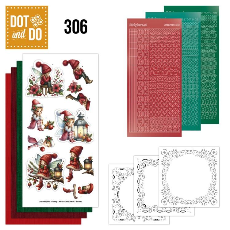 Dot and Do nr 306 - Berries Beauties Fairy Christmas