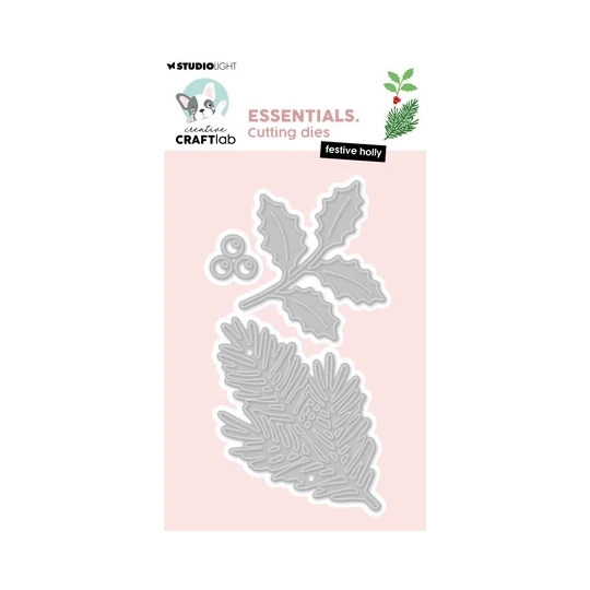Studio Light Essentials - Cutting Dies - Festive Holly