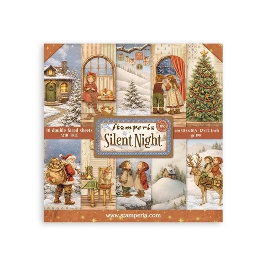 Stamperia - Silent Night - 30,5x30,5cm
