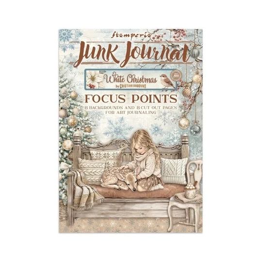Stamperia - White Christmas - Junk Journal Focus Points