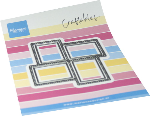 Marianne Design - Craftables stencil Stamp Lay-Out - Square