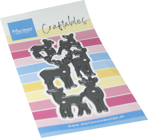 Marianne Design - Craftables stencil Punch Die XL - Deer