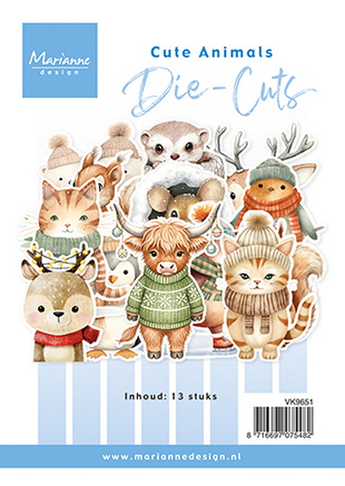 Marianne Design - Die Cuts - Cute Animals ( 35 ) 