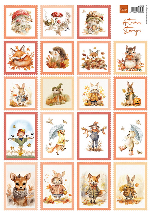 Marianne Design - Knipvel Autumn Stamps 