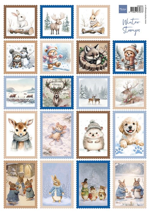 Marianne Design - Knipvel winter Stamps 