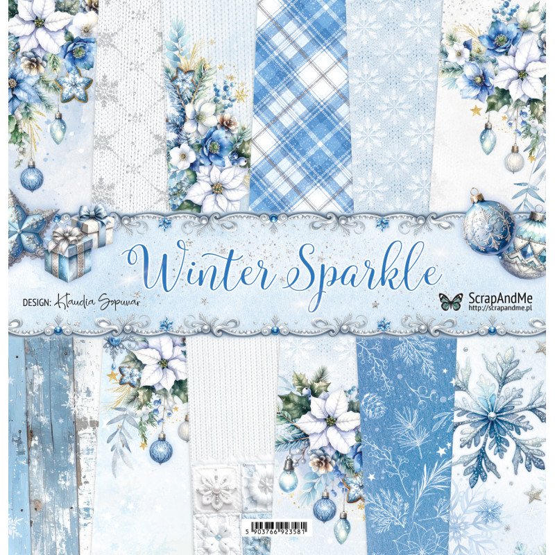 ScrapAndMe - Winter Sparkle - 30,5x30,cm