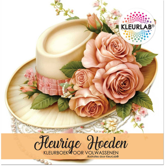 Kleurlab - Kleurboek voor volwassenen - Fleurig Hoeden