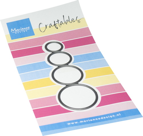 Marianne Design - Craftables stencil minis - circles 