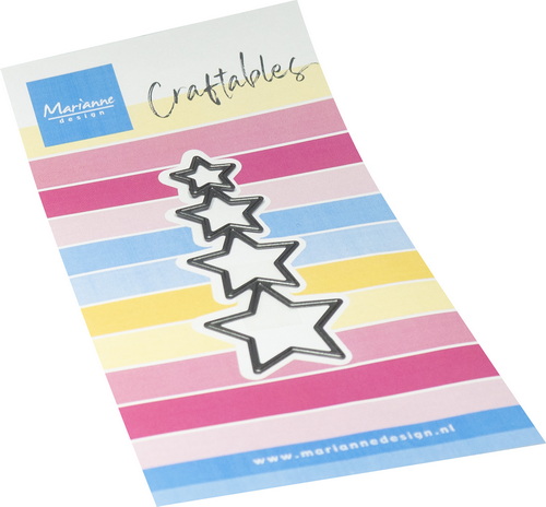 Marianne Design - Craftables stencil  minis - stars