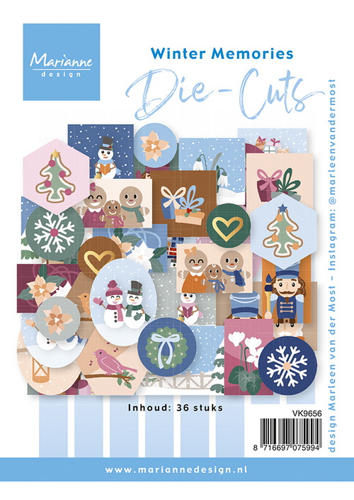 Marianne Design - Die-cuts - Winter memories by Marleen