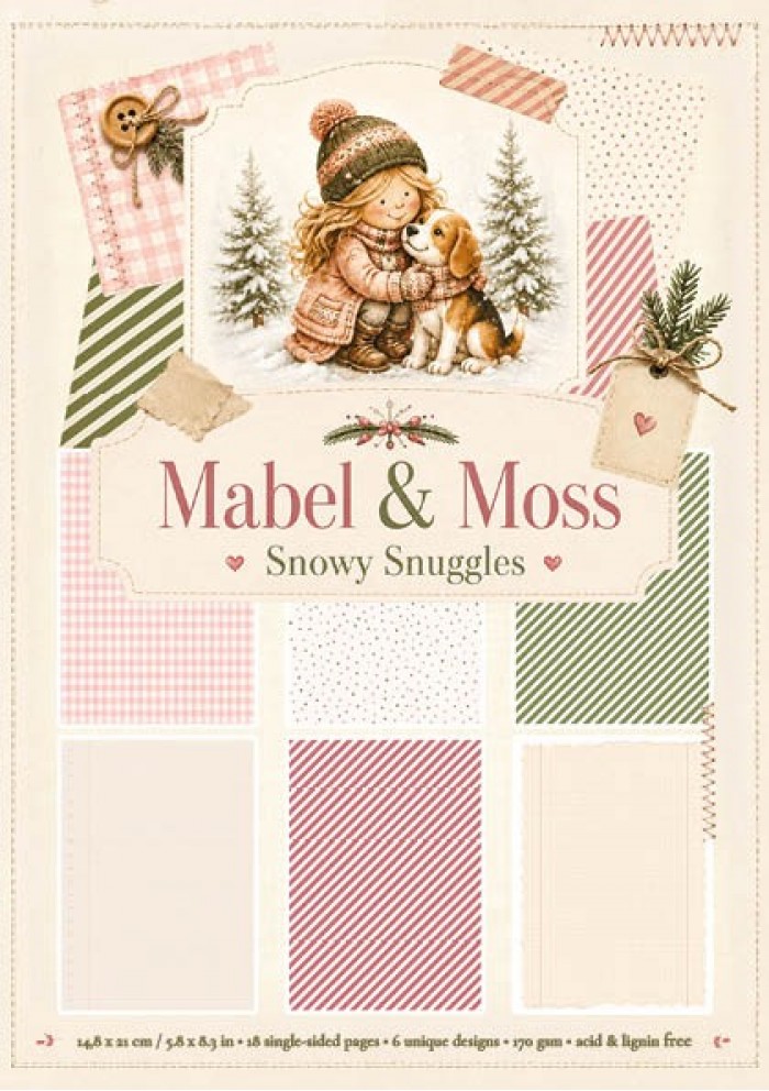 Mabel & Moss - Snowy Snuggles - Paperpack
