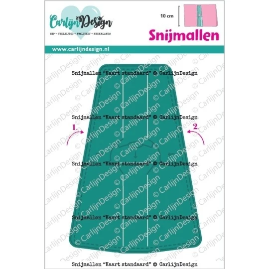 CarlijnDesign snijmallen - kaart Standaard