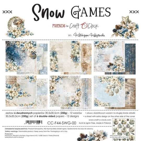 CraftOCLock - Snow Games - 30,5x30,5cm